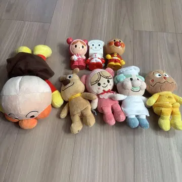호빵맨 봉제 인형 세트