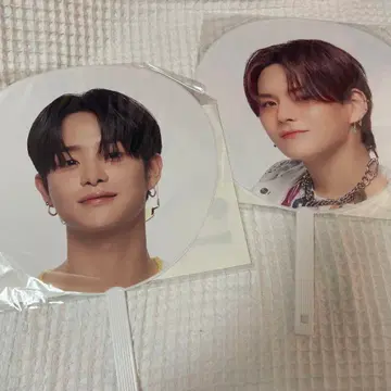 TREASURE 부채 데코 스티커 세트 지훈 요시