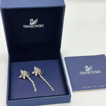 Swarovski 롱 귀찌