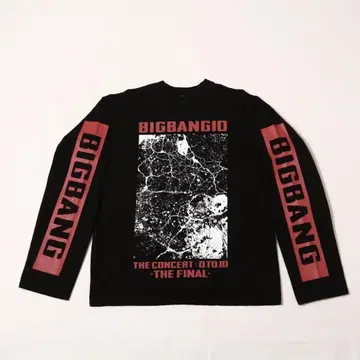 빅뱅 BIG BANG THE FINAL 긴팔T셔츠