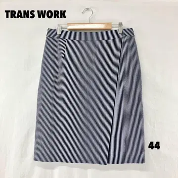 W0487T TRANS WORK 미디 스커트