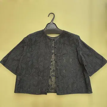 [ UNITED ARROWS ] BLACK / 레이스 가디건