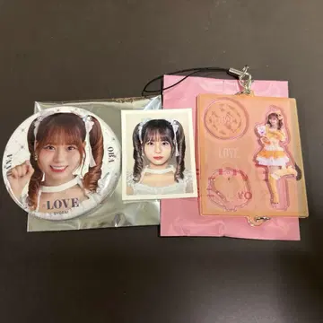 오바 하나 세트 미니 복권 캔뱃지 ID 사진