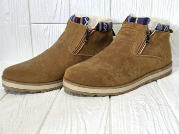 스웨이드 어그 부츠 지퍼 포함