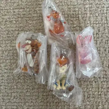 곰돌이 푸 메지루시 액세서리 가챠 피글렛 티거 루 로비