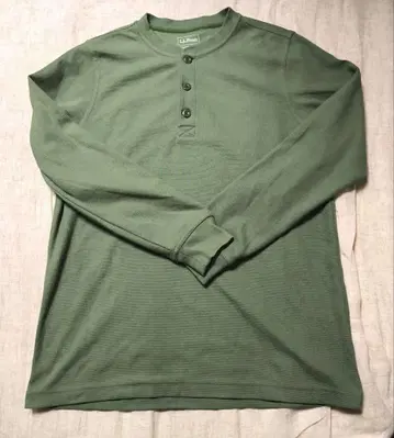 L.L.Bean 헨리넥 긴팔 티셔츠 M