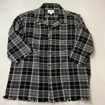 A/W THE CRIMIE 클라이미 7부 소매 플란넬 셔츠 XL