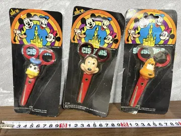 70년대 빈티지 아이템! 미키마우스, 도날드, 플루토 가위 3개