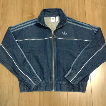 새상품 adidas 데님 집업 자켓 2XS 아디다스