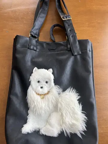 MUVEIL 이누 백 블랙