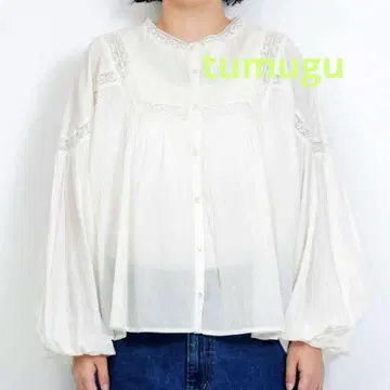tumugu 2way 블라우스