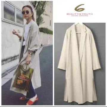 6 roku_SLIT COAT BEAUTY & YOUTH 롱 코트
