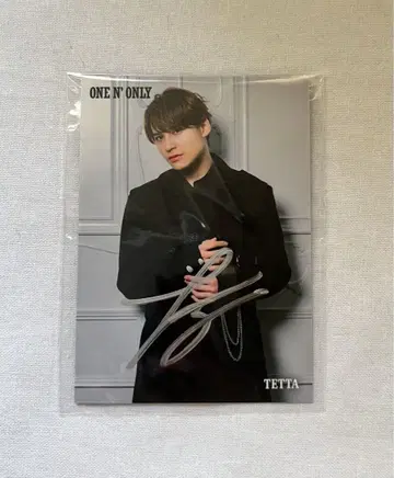 ONE N ONLY TETTA 사인 포함 미니카드