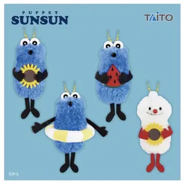 퍼펫 스 봉제 인형 마스코트 Summer ver. 전 4종 세트