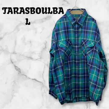 [ a-779 ] TARAS BOULBA 타라스불바 체크 셔츠 일본제