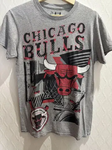 시카고 불스 T셔츠 S 사이즈 그레이