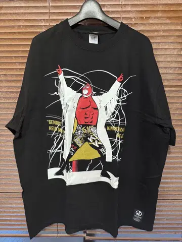 KMA 무토 케이지 x 근육맨 그레이트 콜라보 T셔츠 XXL