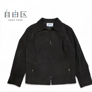클리닝 완료 새상품급 자유구 빅 사이즈 46 스웨이드 자켓/라이더