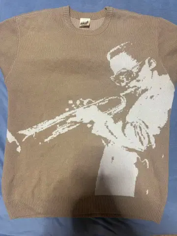 HUF 트럼펫 연주자 그래픽 니트 스웨터