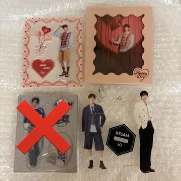 &TEAM JO 아크릴 스탠드 세트