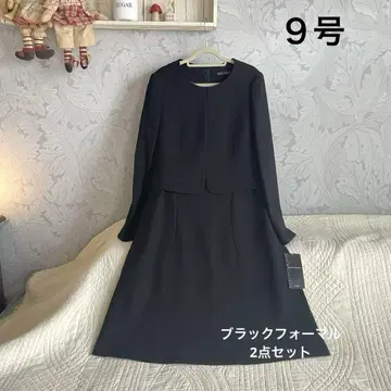 새상품 9호 블랙 포멀 원피스 수트 2세트 관혼상제 졸업