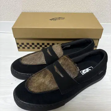 VANS 로퍼 V196CF HL BLACK/BROWN 28cm