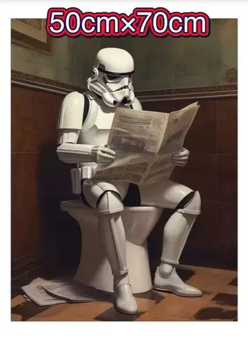 STAR WARS 스톰 트루퍼 포스터 50cm x 70cm 캔버스