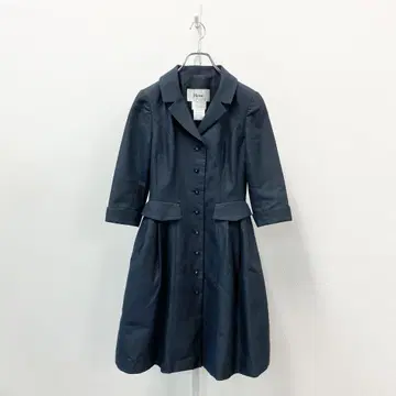 10i16 Rene 스프링 코트 7부 소매 비쥬 버튼 여성용 34