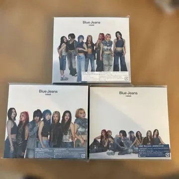 HANA Blue Jeans 3매 세트