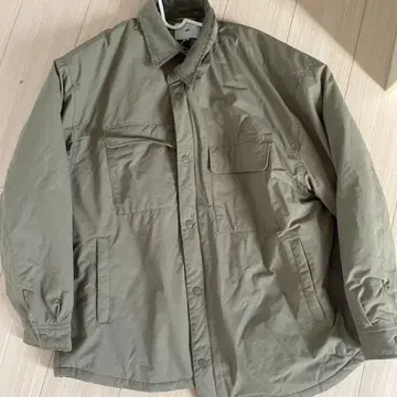 H&M 카키 셔츠 자켓 M 사이즈