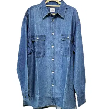 새상품 Paul Smith 폴스미스 신사 데님 셔츠 M 사이즈