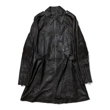 NUMBER (N)INE 06AW 본인기 Leather Coat