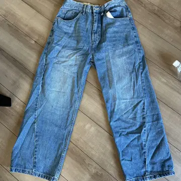 Nothomme Blue 스트레이트 데님 팬츠 S