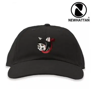 미사용 새상품 고양이 닌자 캡 / NEKONINJA CAP (BLACK)