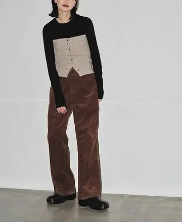TODAYFUL *Straight Corduroy Pants