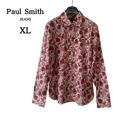 [ Paul Smith ] 꽃무늬 긴팔 셔츠 XL