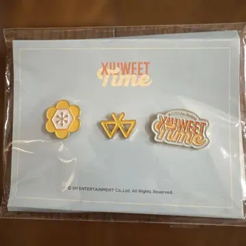 핀 배지 세트 EXO 시우민 xiuweettime