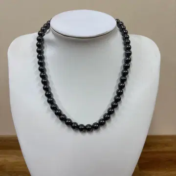 모조 진주 블랙