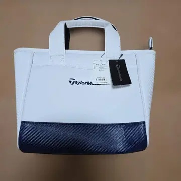 TaylorMade 토트백 화이트/네이비