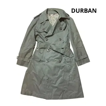 (새상품급) DURBAN 더블 트렌치코트