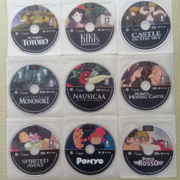 [북미판 DVD] 지브리 작품 9종 세트
