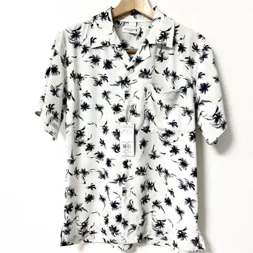 새상품 MACKINTOSH LONDON 야자수 패턴 하와이안 셔츠 M