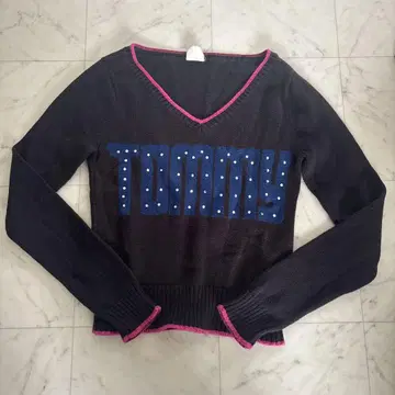 tommy girl 토미걸 XS 니트 가을 옷 겨울 의류 긴팔