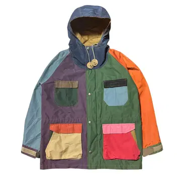 SIERRA DESIGNS 마운틴 후드티 나일론 자켓 크레이지 컬러