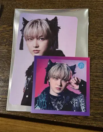 초특급 NINE LIVES 타워 레코드 트레이딩 카드 스티커 유키