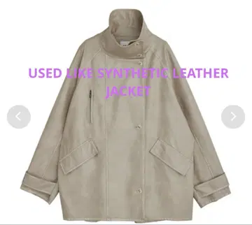 Ameri USED LIKE SYNTHETIC LEATHER JACKET