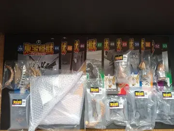 도호 괴수 컬렉션 매거진 포함 새상품 메카 킹기도라 외 피규어