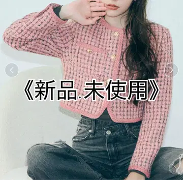 lilybrown 트위드 숏 자켓