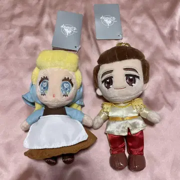 신데렐라 tiny princess 왕자님 봉제 인형 키체인