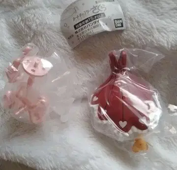 카드캡터 사쿠라 캡슐 토르소 마네킹 레어 클리어 카드편 케로짱 포함